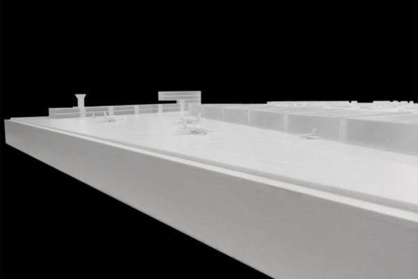 Modello-architettura-aereoporto-agno